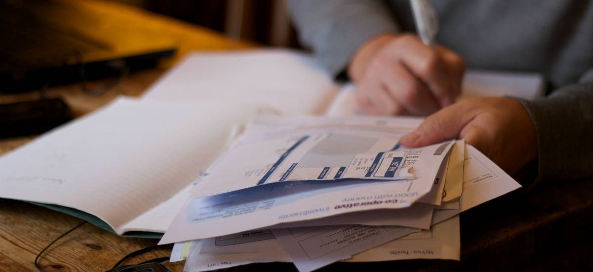 carrying overdue bills